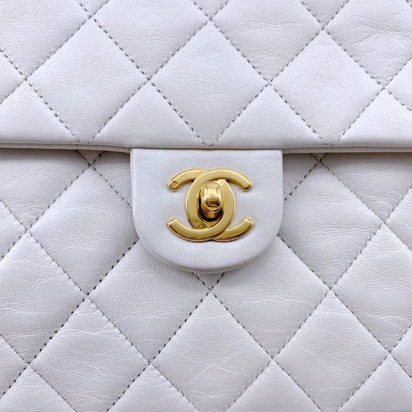 Chanel Pure White Mini Flap Bag - Picture 14 of 16